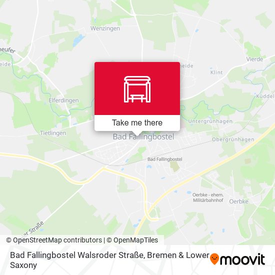 Bad Fallingbostel Walsroder Straße map