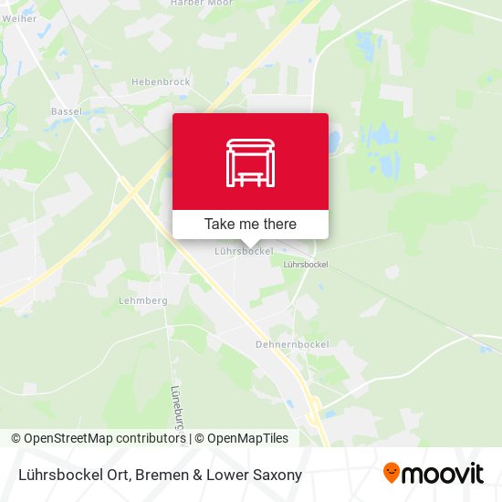 Lührsbockel Ort map
