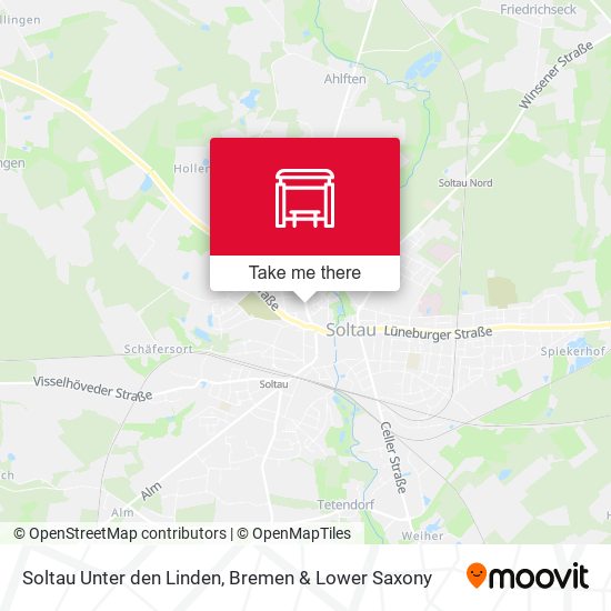 Soltau Unter den Linden map