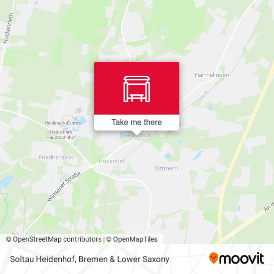 Soltau Heidenhof map