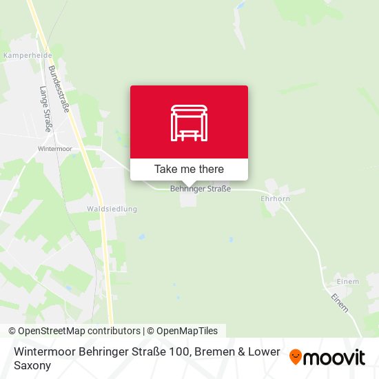 Wintermoor Behringer Straße 100 map
