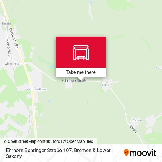 Ehrhorn Behringer Straße 107 map