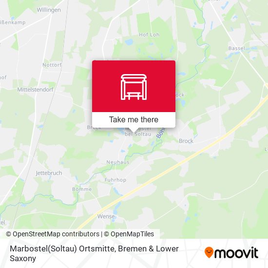 Marbostel(Soltau) Ortsmitte map