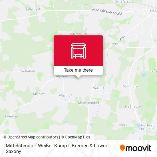 Mittelstendorf Weißer Kamp I map