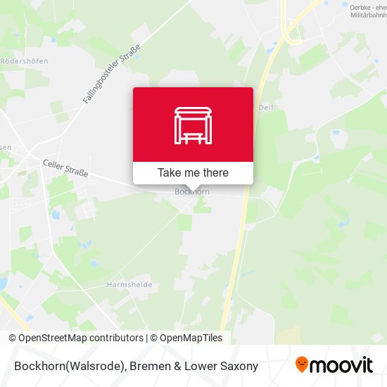 Bockhorn(Walsrode) map