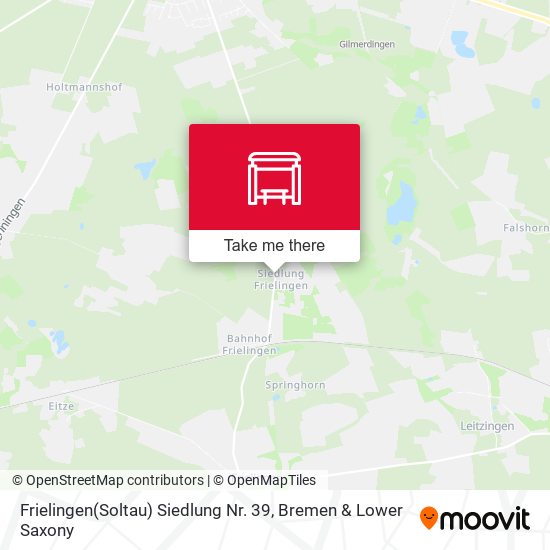Frielingen(Soltau) Siedlung Nr. 39 map