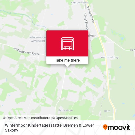 Wintermoor Kindertagesstätte map