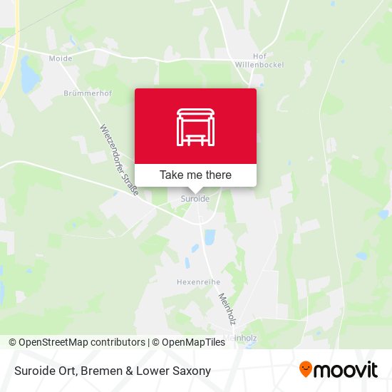 Suroide Ort map
