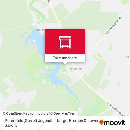 Petersfeld(Garrel) Jugendherberge map