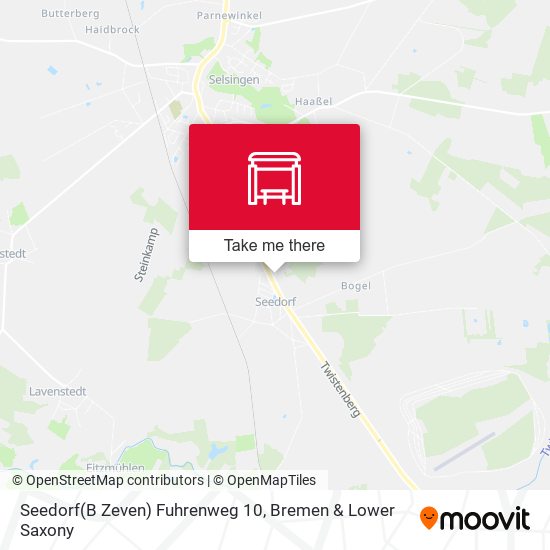 Seedorf(B Zeven) Fuhrenweg 10 map