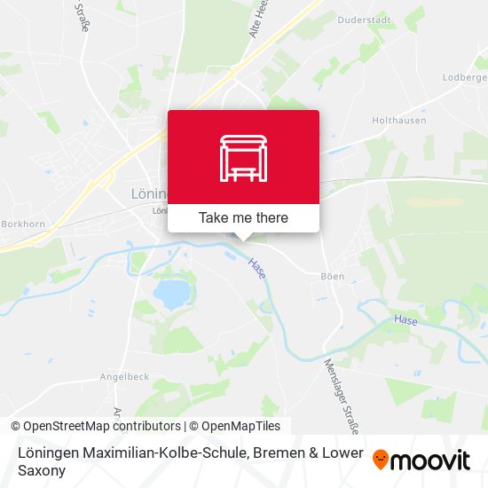Löningen Maximilian-Kolbe-Schule map