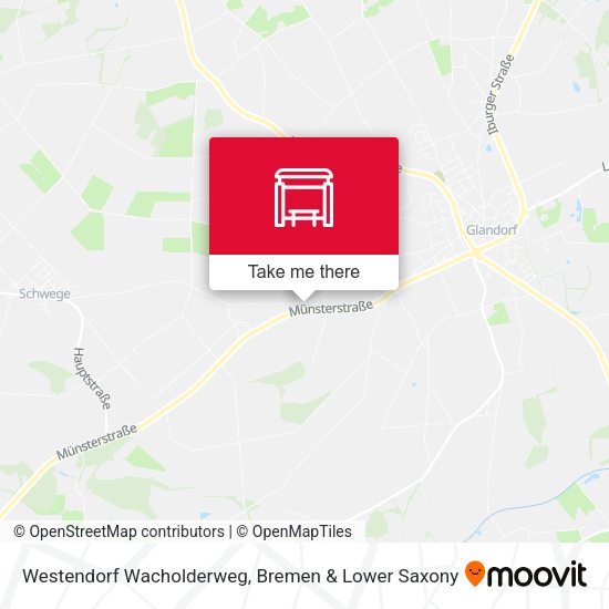 Westendorf Wacholderweg map