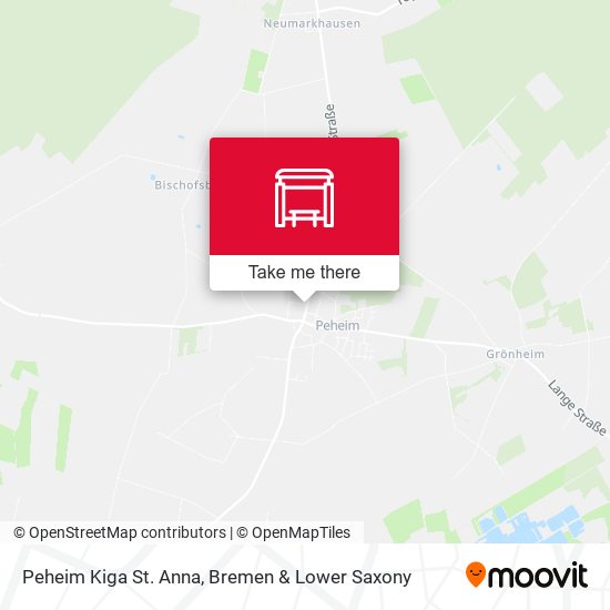 Peheim Kiga St. Anna map