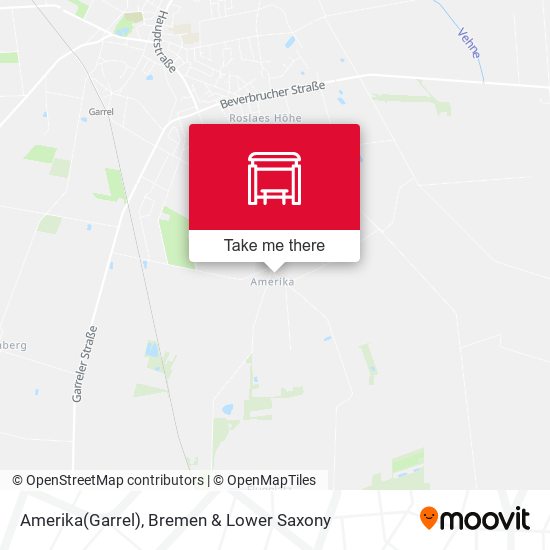 Amerika(Garrel) map
