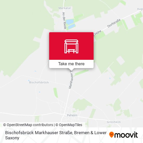 Bischofsbrück Markhauser Straße map