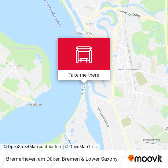 Bremerhaven am Düker map
