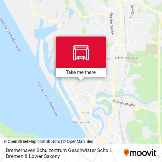 Bremerhaven Schulzentrum Geschwister Scholl map
