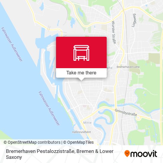 Bremerhaven Pestalozzistraße map