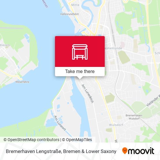 Bremerhaven Lengstraße map