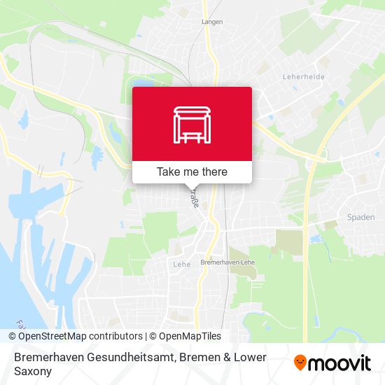 Bremerhaven Gesundheitsamt map