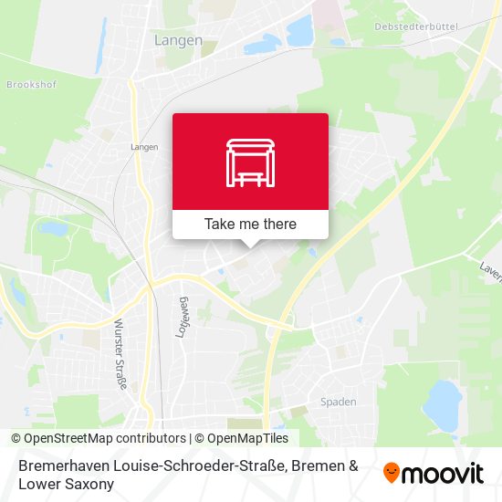 Bremerhaven Louise-Schroeder-Straße map