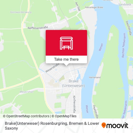 Brake(Unterweser) Rosenburgring map