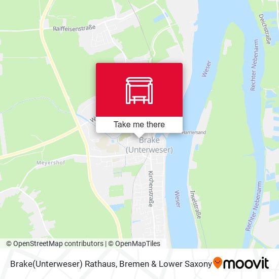 Brake(Unterweser) Rathaus map