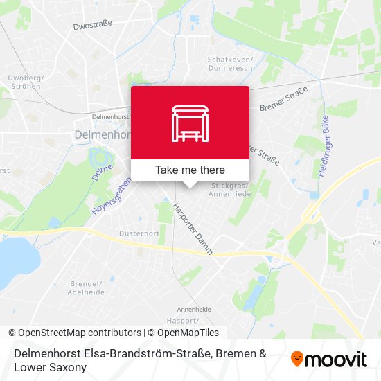 Delmenhorst Elsa-Brandström-Straße map