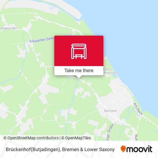 Brückenhof(Butjadingen) map