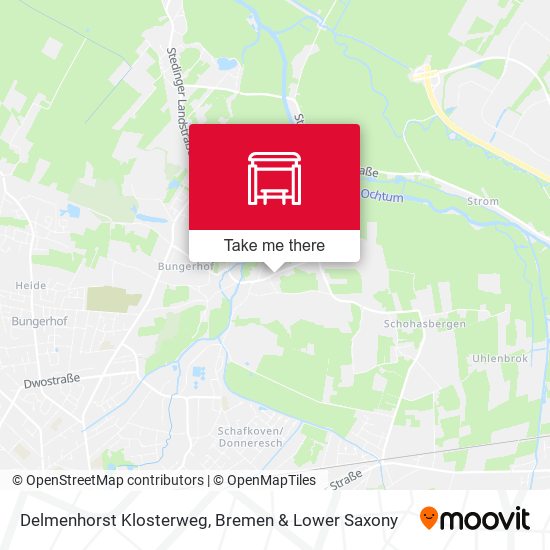 Delmenhorst Klosterweg map