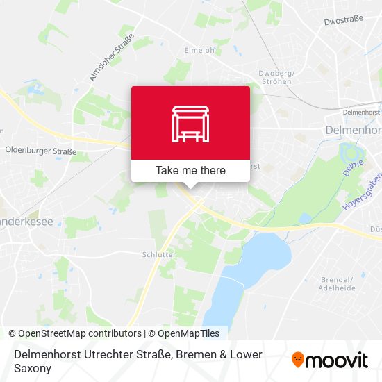 Delmenhorst Utrechter Straße map