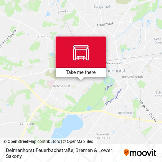 Delmenhorst Feuerbachstraße map