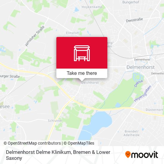 Delmenhorst Delme Klinikum map