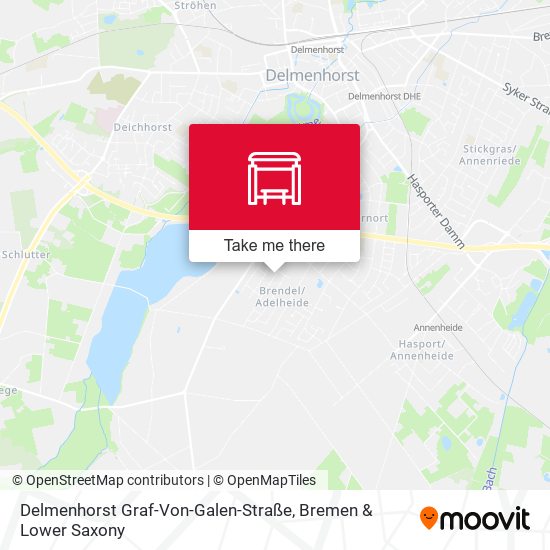 Delmenhorst Graf-Von-Galen-Straße map
