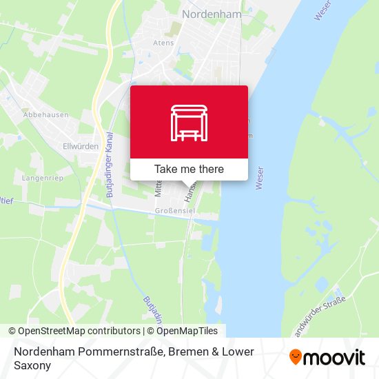 Nordenham Pommernstraße map