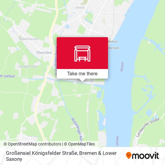 Großensiel Königsfelder Straße map