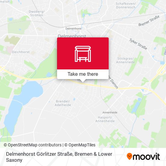Delmenhorst Görlitzer Straße map