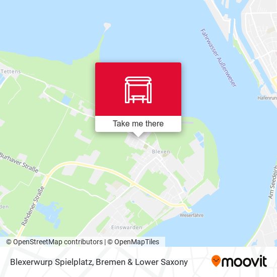 Blexerwurp Spielplatz map