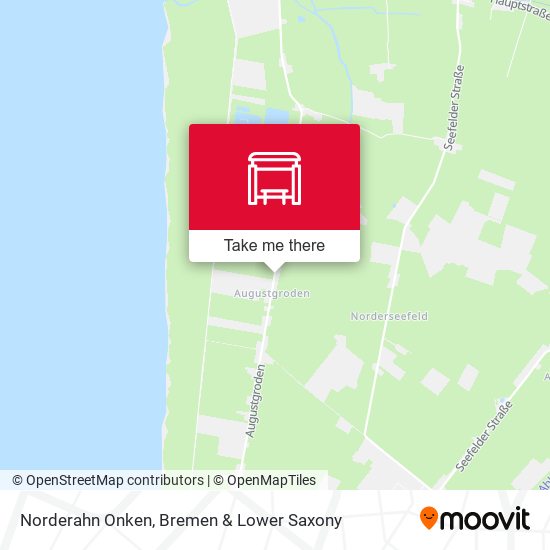 Norderahn Onken map