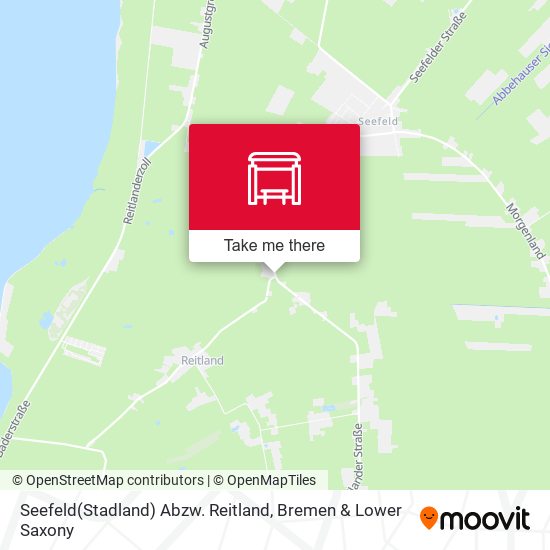 Seefeld(Stadland) Abzw. Reitland map