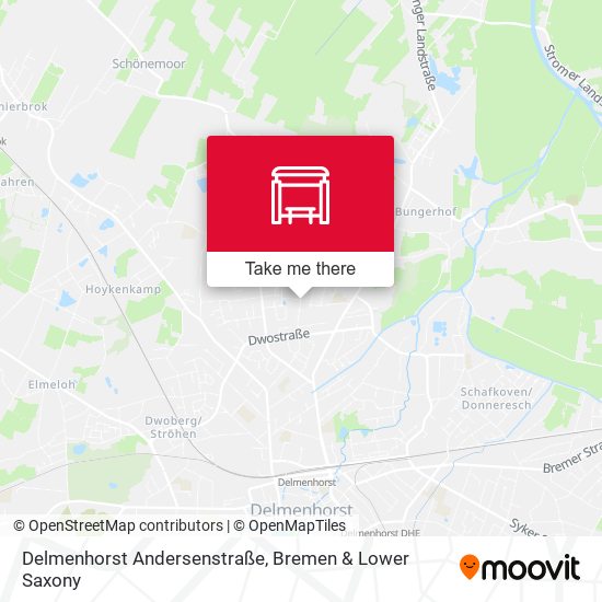 Delmenhorst Andersenstraße map