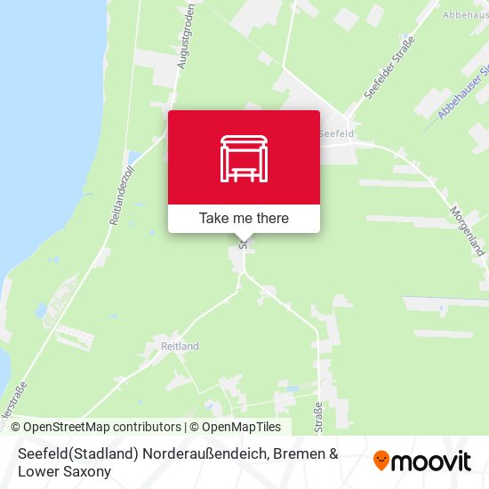 Seefeld(Stadland) Norderaußendeich map