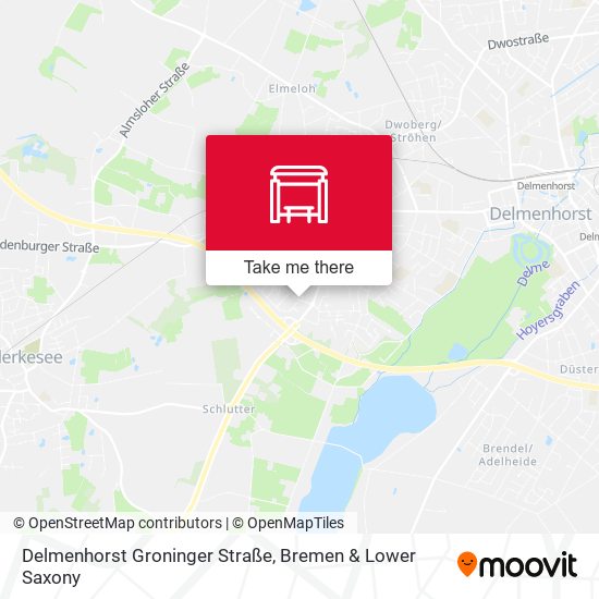 Delmenhorst Groninger Straße map