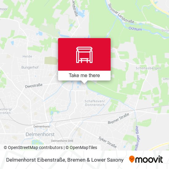 Delmenhorst Eibenstraße map