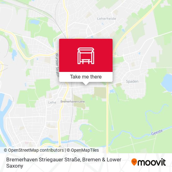 Bremerhaven Striegauer Straße map