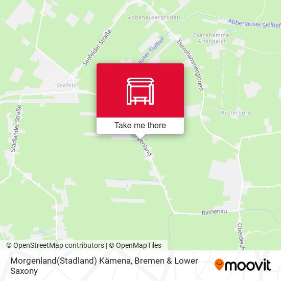 Morgenland(Stadland) Kämena map