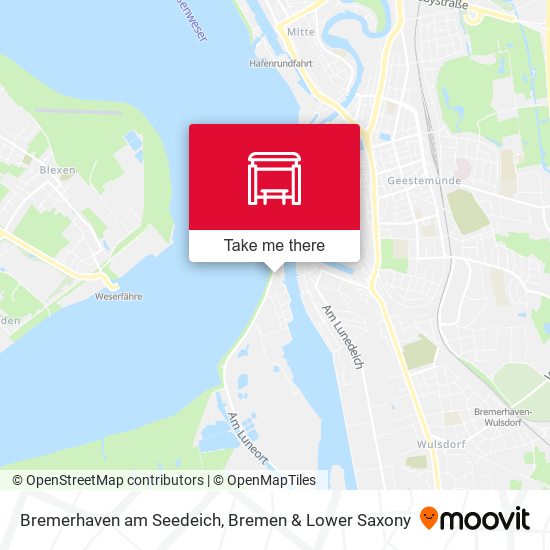 Bremerhaven am Seedeich map