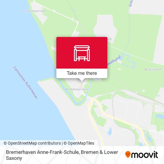 Bremerhaven Anne-Frank-Schule map