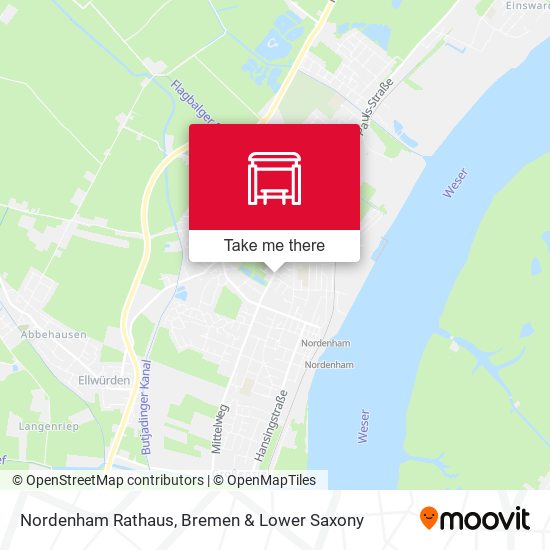 Nordenham Rathaus map