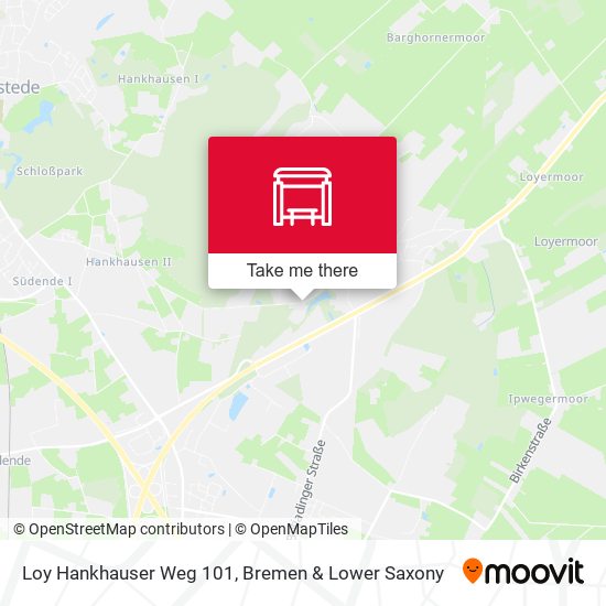 Loy Hankhauser Weg 101 map